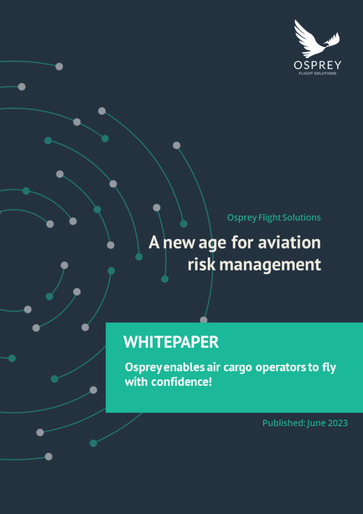 enabling air cargo operators to fly with confidence, aviation risk and threat intelligence whitepaper