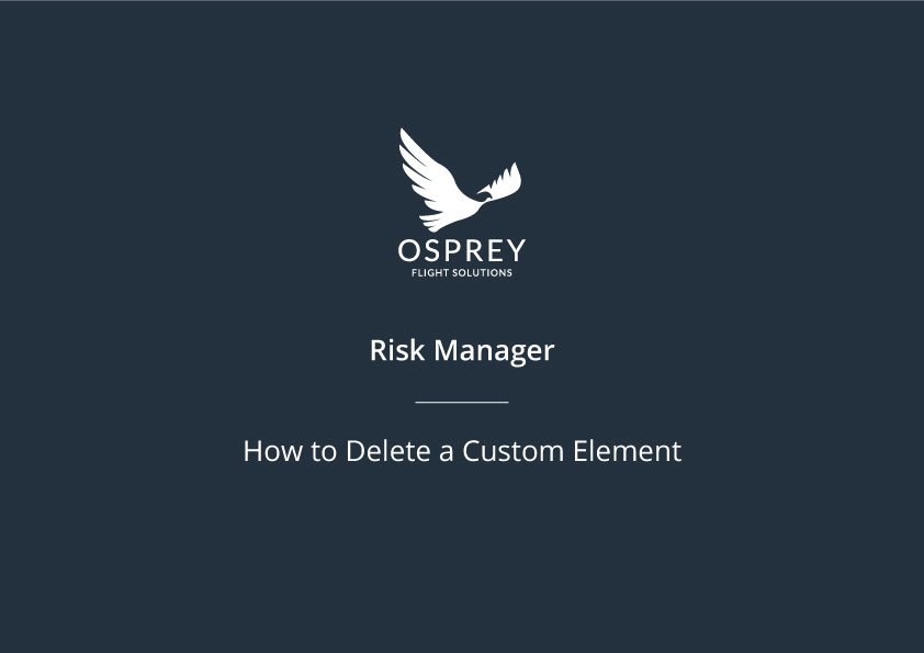 How to Delete a Custom Element