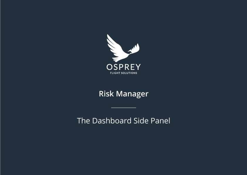 The Dashboard Side Panel