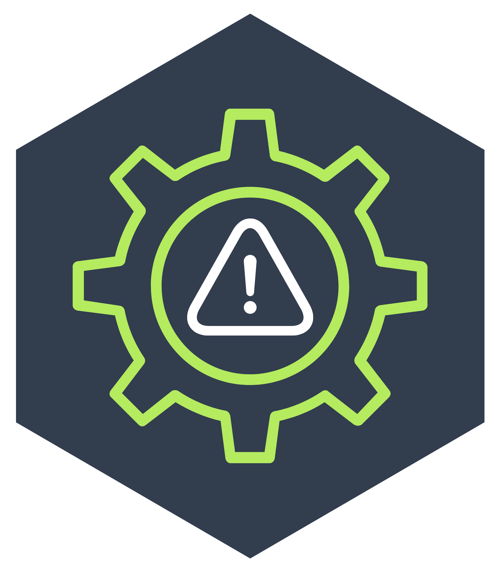 Risk Manager Icon Hex